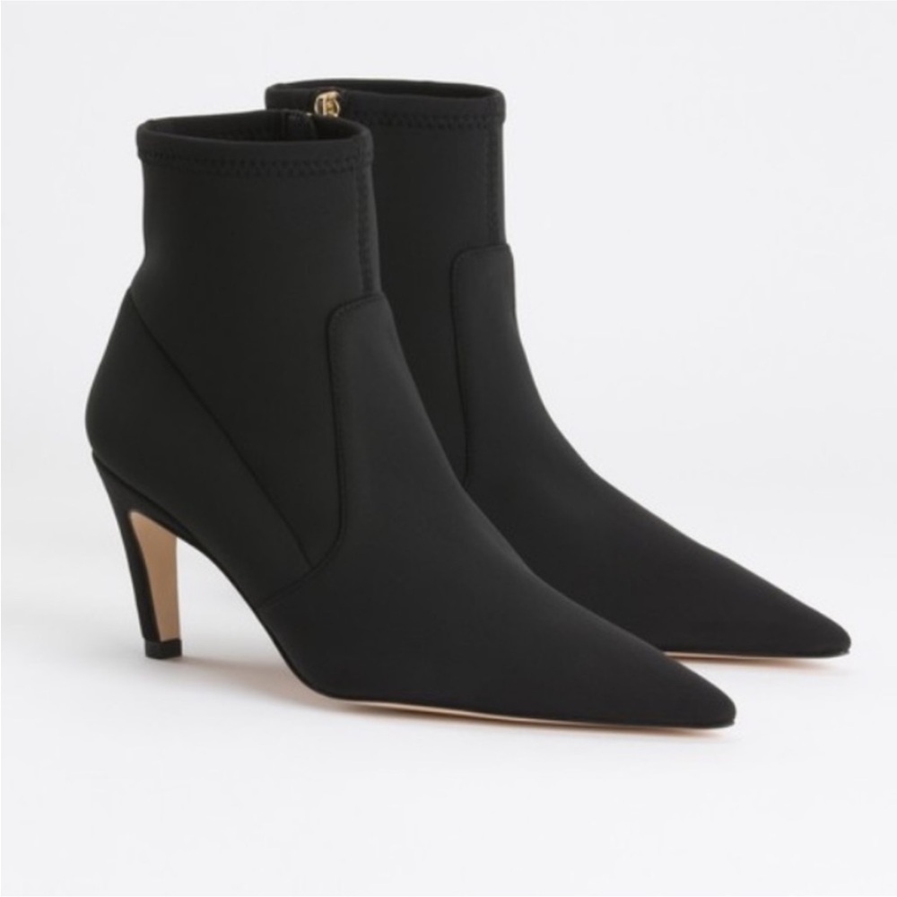 NEW Good American The Icon Ankle Sock Booties
Black Pointed Toe Stiletto 5.5 - Picture 2 of 9